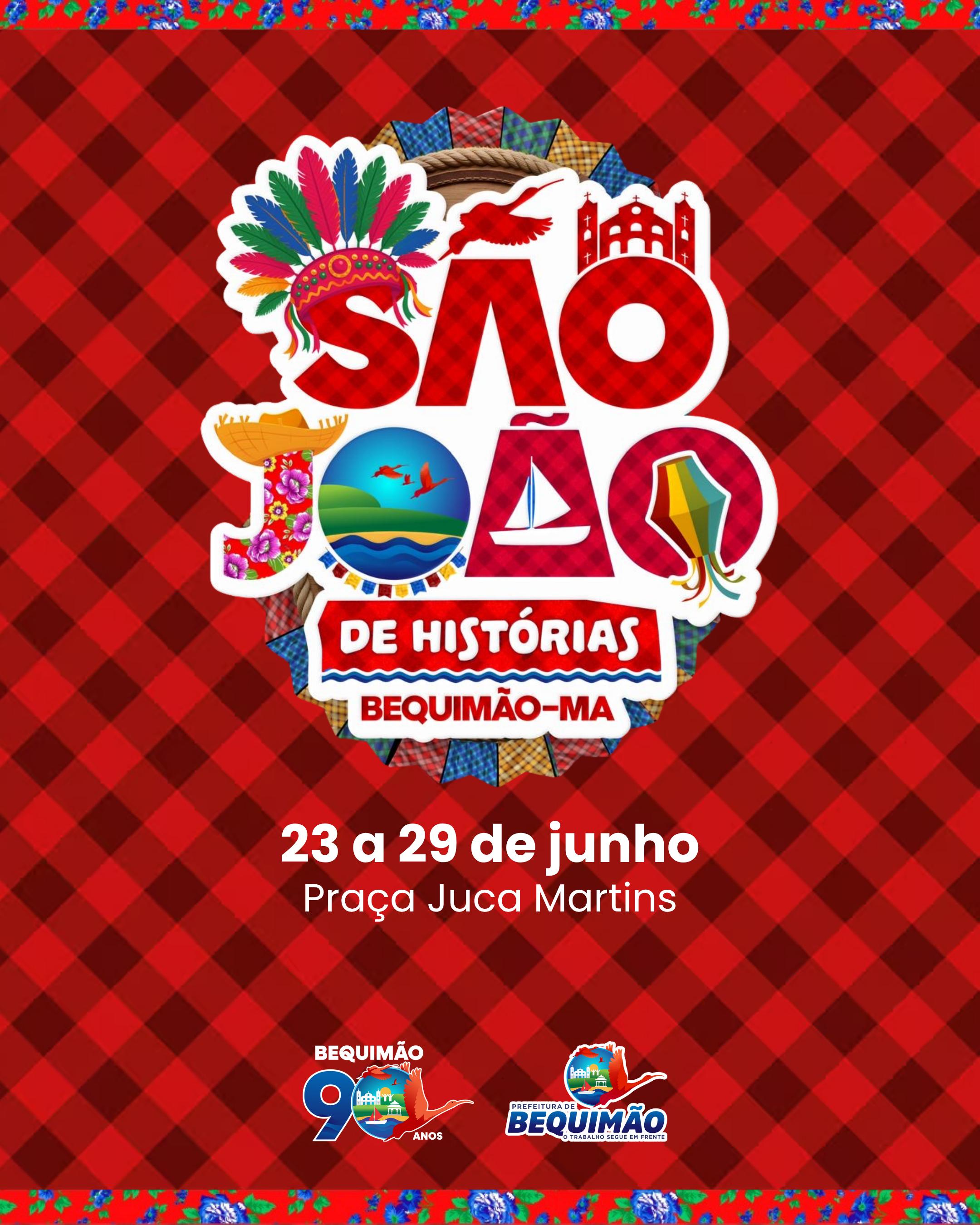 São João Bequimão de Histórias começa nesta segunda-feira (23); confira a programação completa!
